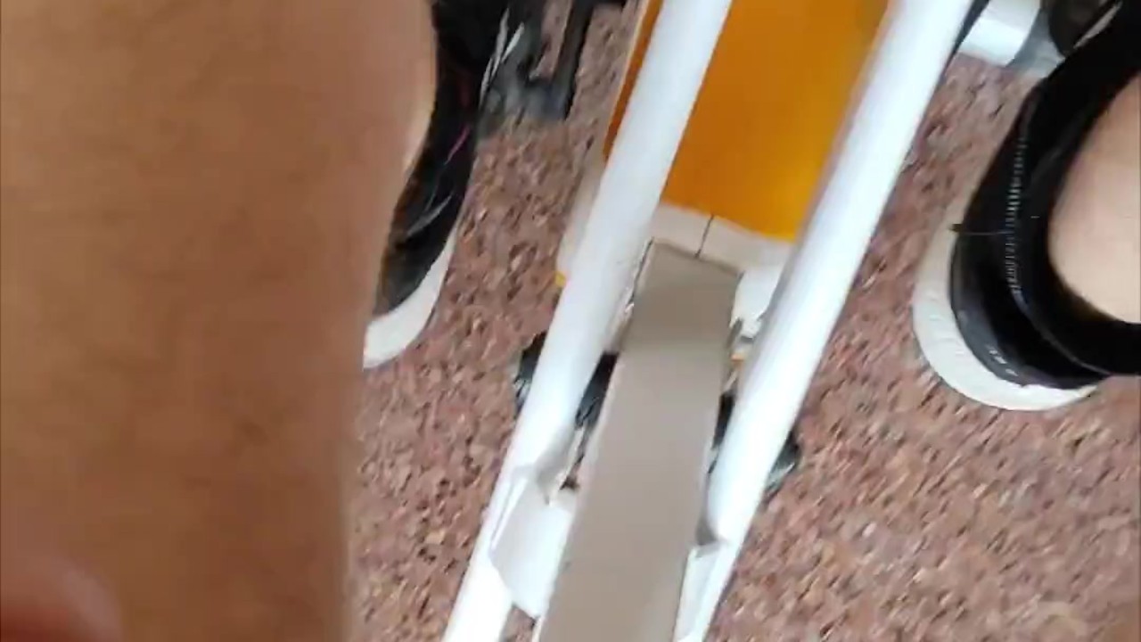 Horny Guy Masturbates on Bicycle