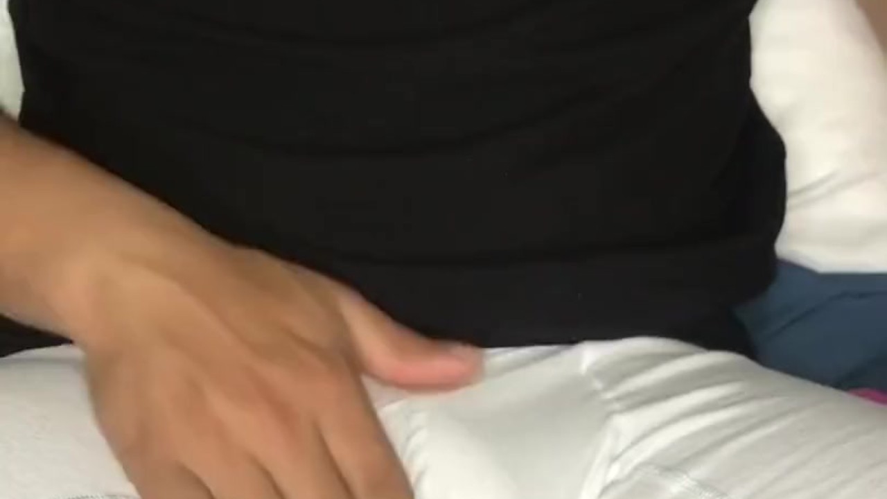 Gay Twink Masturbates to Music and Cums