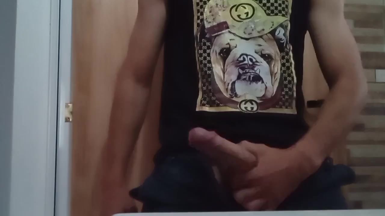 Argentine Hunk Masturbates to Handful of Cum