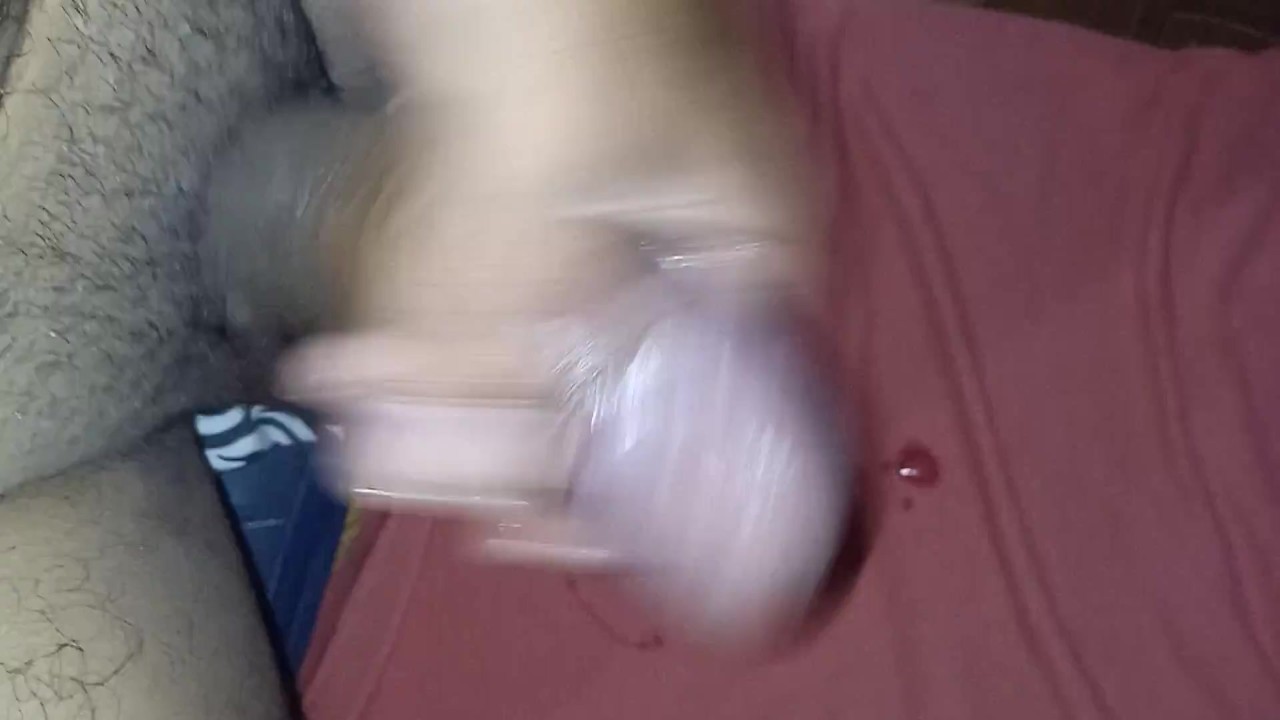 Solo Guy Masturbates to Climax