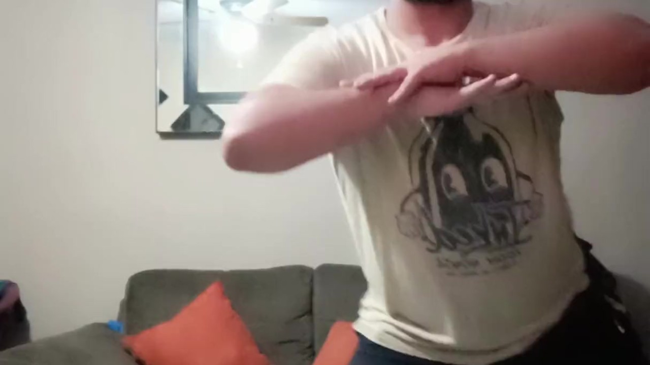 Gay Dancer Shows Off Moves