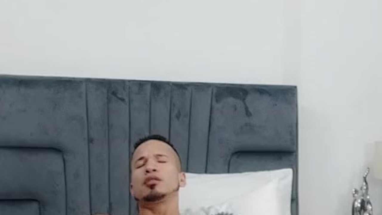 Latin Guy Masturbates to Orgasm