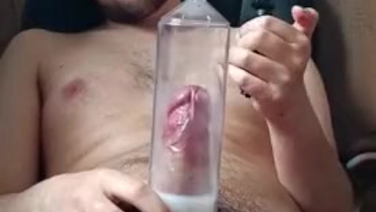 Latin Guy Plays with New Sex Toy