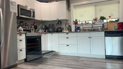 Twink Gets Fucked While Cleaning Kitchen