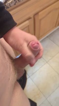 Guy Wakes Up with Morning Erection