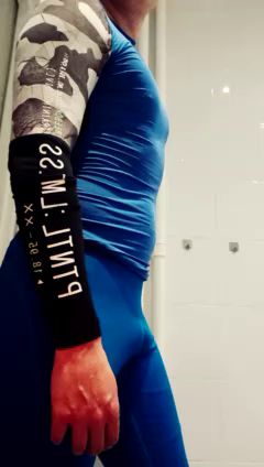 Guy in Lycra Tease from POV