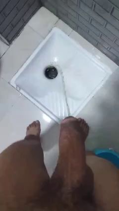 Arab Man Strokes Huge Dick in Morocco