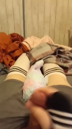 Young Twink Edges to Orgasmic Release
