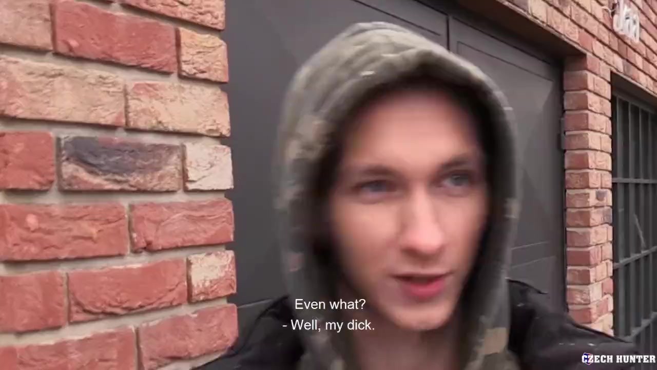 Twink Gets Convinced To Take Cash For Bareback Anal