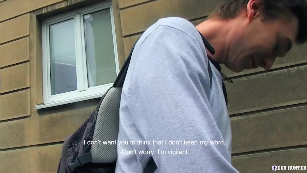  CZECH HUNTER 433 - Shy Dark Haired Twink Answers Some Questions & Suc