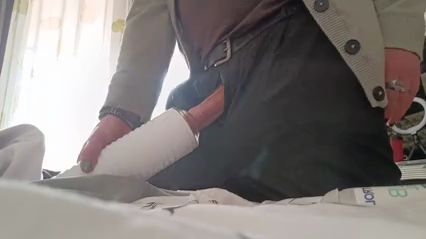 Horny Guy Warming Up with Solo Jerk Off
