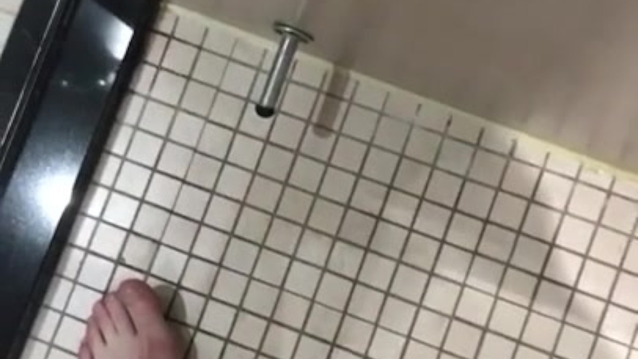 Gay Sex in Hotel Bathroom