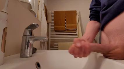 Cumshot Closeup with Big Load