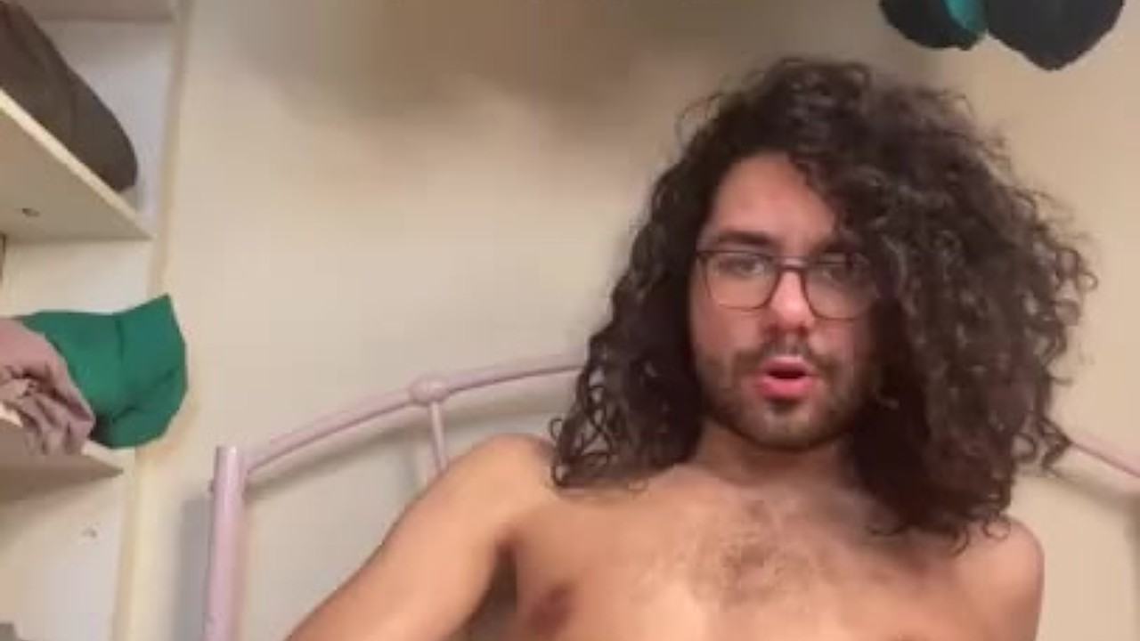 Hairy Otter Boy Masturbates to Orgasm