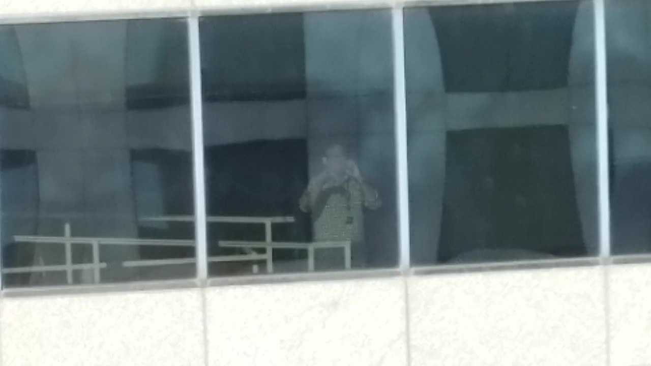 Twink Gets Caught Fucking in Hotel Window