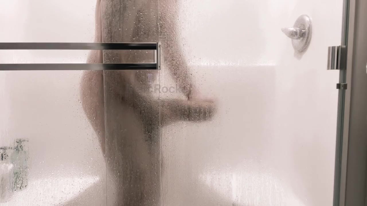 Big Dick Solo Shower Jerk Off