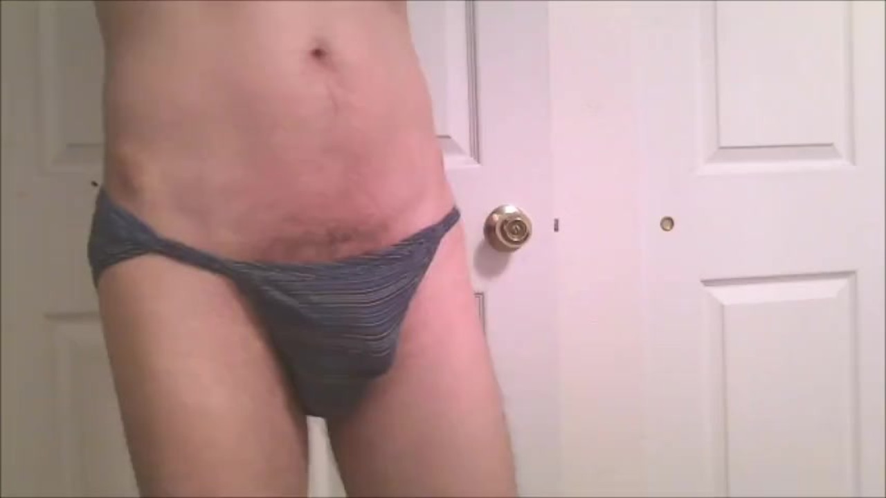 Guy Shows Off in Sexy Underwear Tease