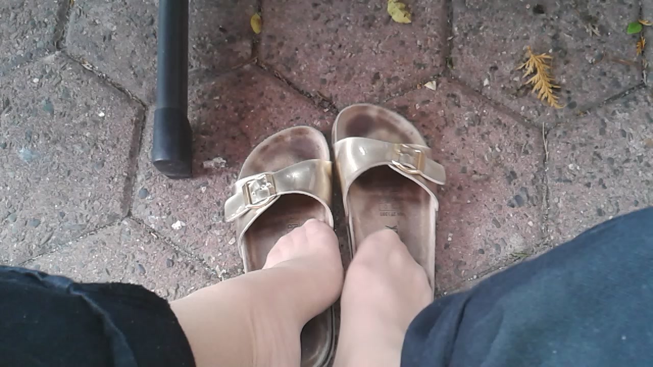 Grandma's Nylon Feet Worship