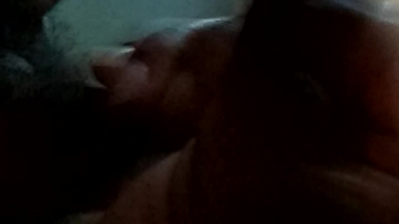 Hairy Black Bear Strokes His Thick Cock
