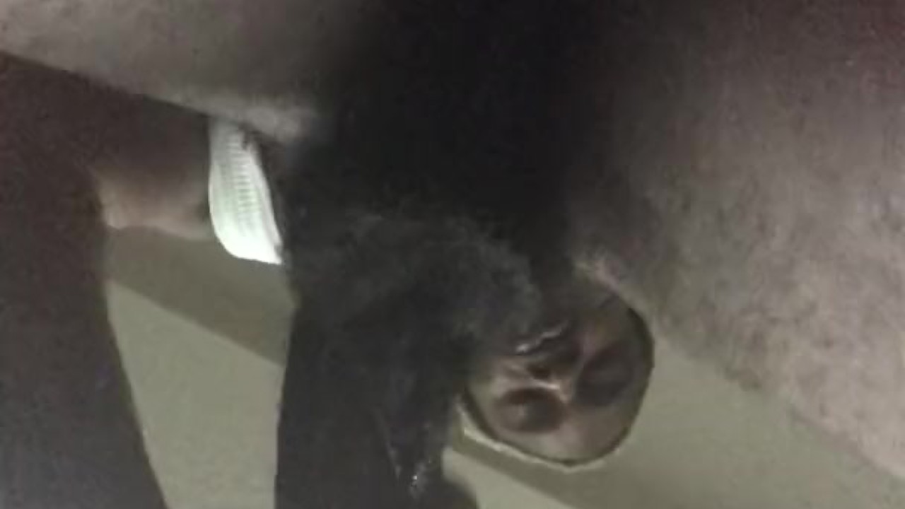 Young Guy Interrupted by Sister During Solo Jerk