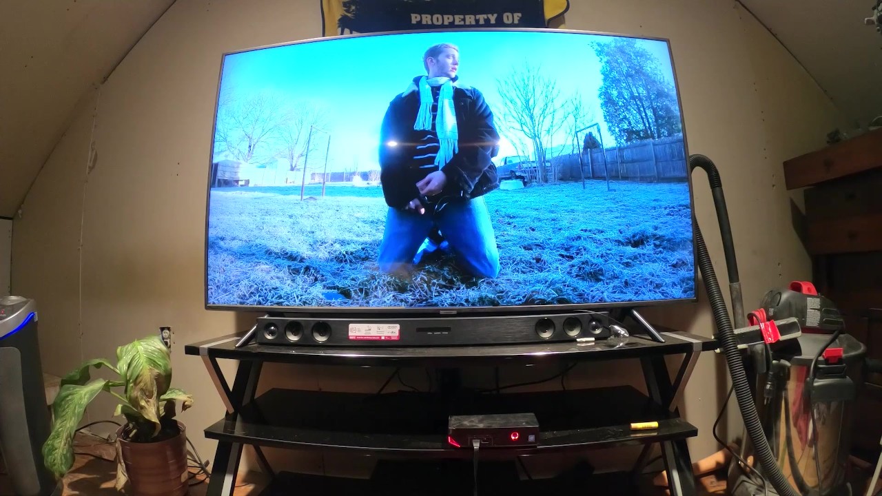 Flint Wolf Shows Off on Big Screen