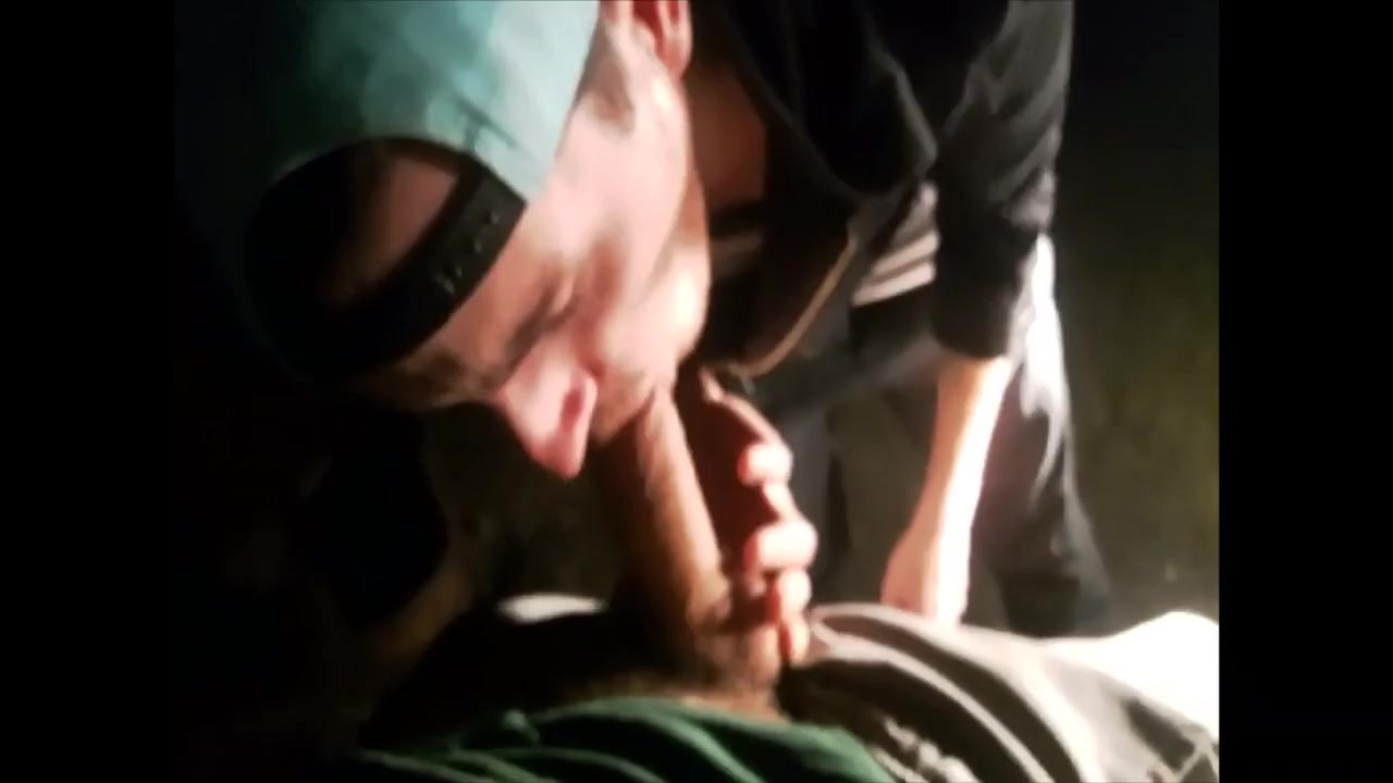 Public Rest Stop Blowjob Session