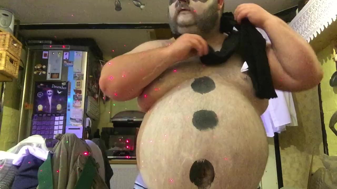 Gay Snowman Threesome with Oral and Anal