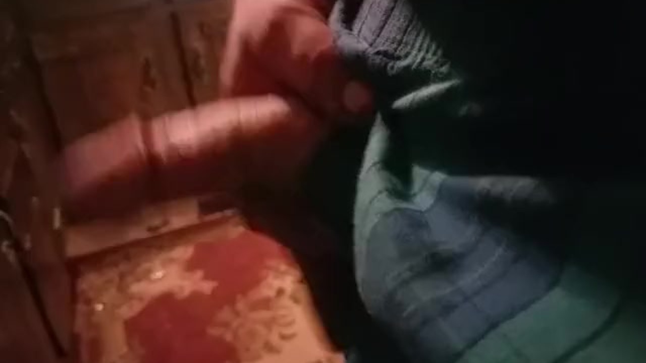 Guy Shows Off His Cock