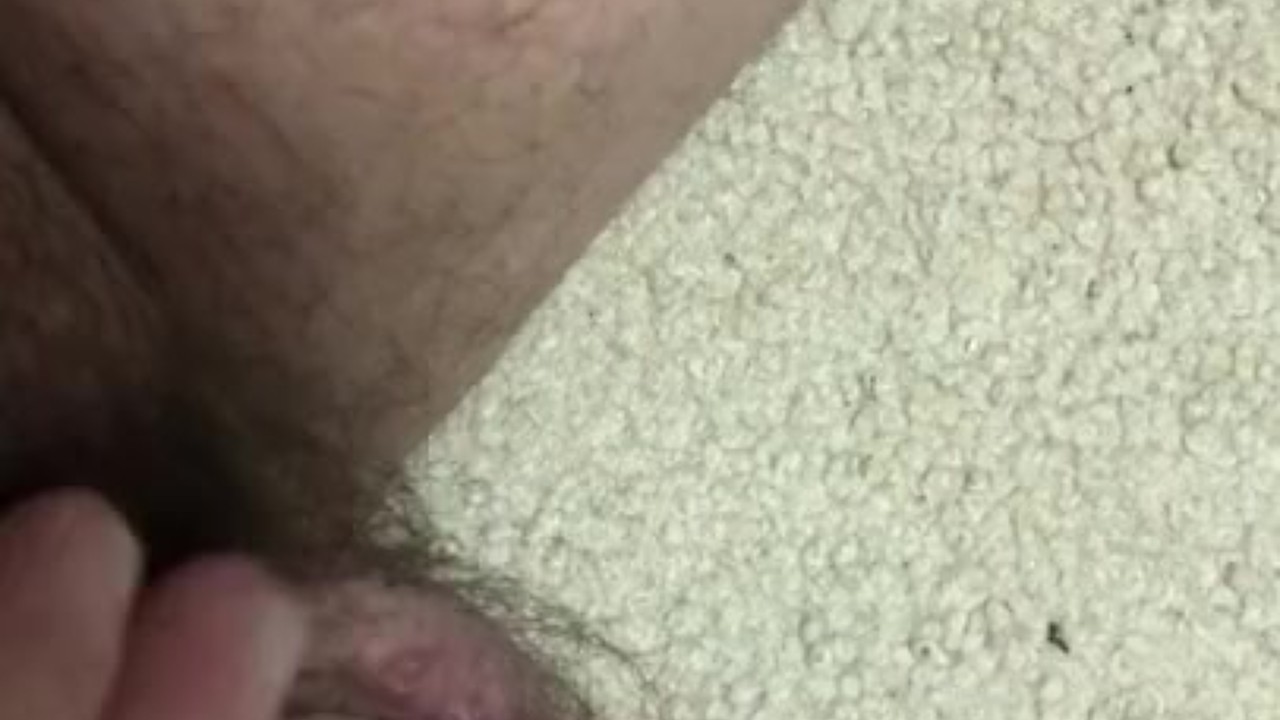 Hairy Guy Gets Hand Job with Dry Cum