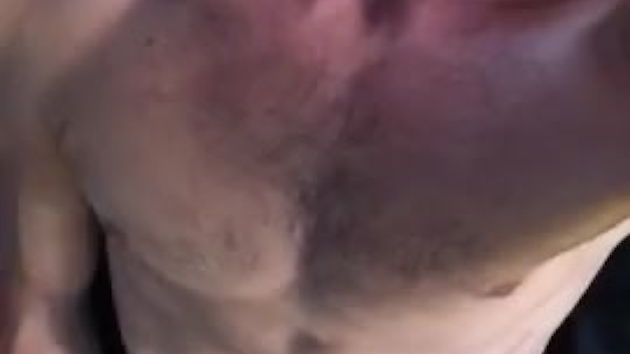 Twink Jerks Off Morning Erection
