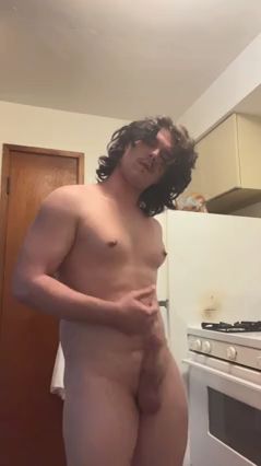 Gay Guy's Pants Fall Down Exposing His Butt