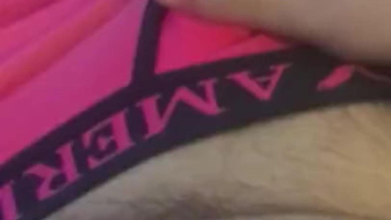 Teen Boy Cums in Pink Undies
