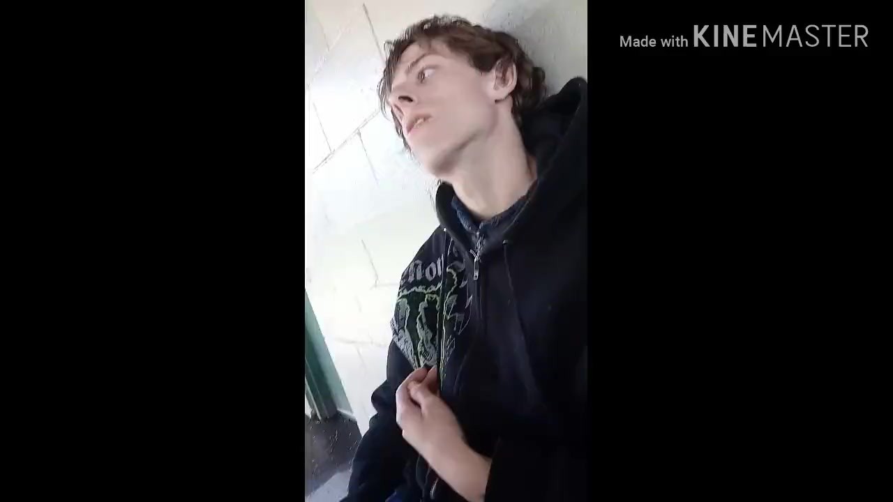 Horny Guy Jerks Off Outdoors