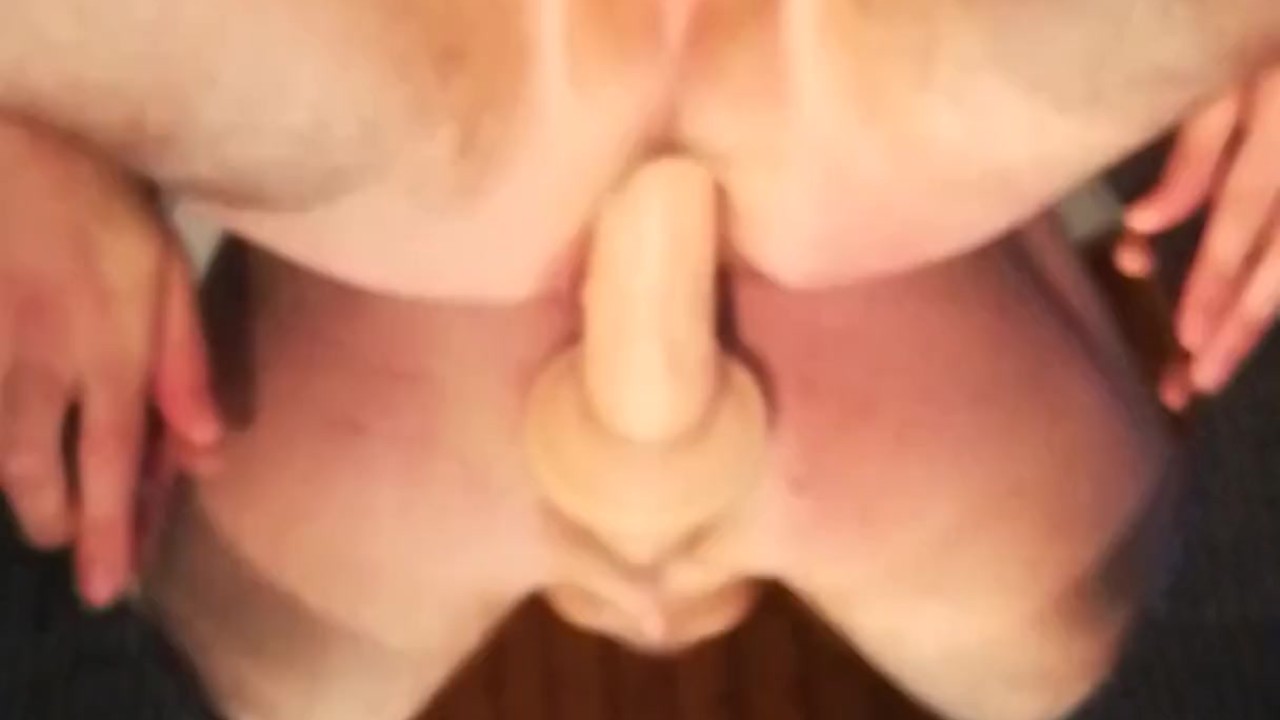 Guy Rides Dildo in Anal Play