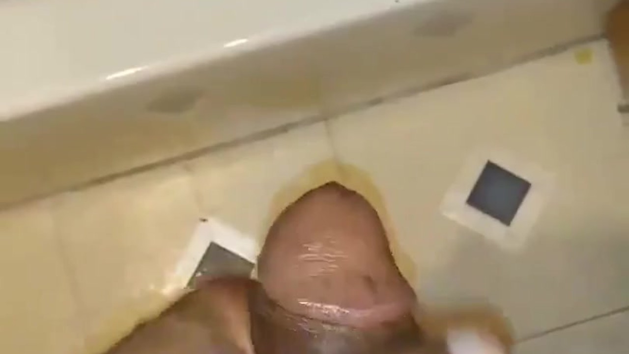 Black Twink Plays with His Dick