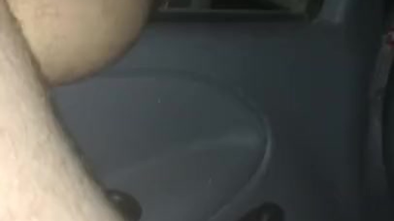 Horny Guy Jerks Off in Pickup Truck