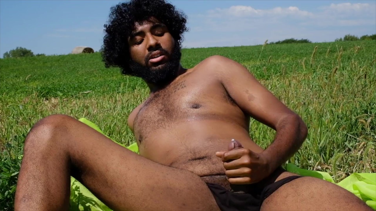 Outdoor Masturbation in Farmers Field