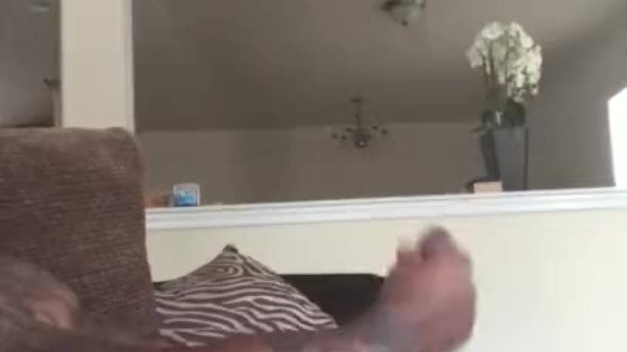 Big Black Cock Jerks Off to Explosive Finish