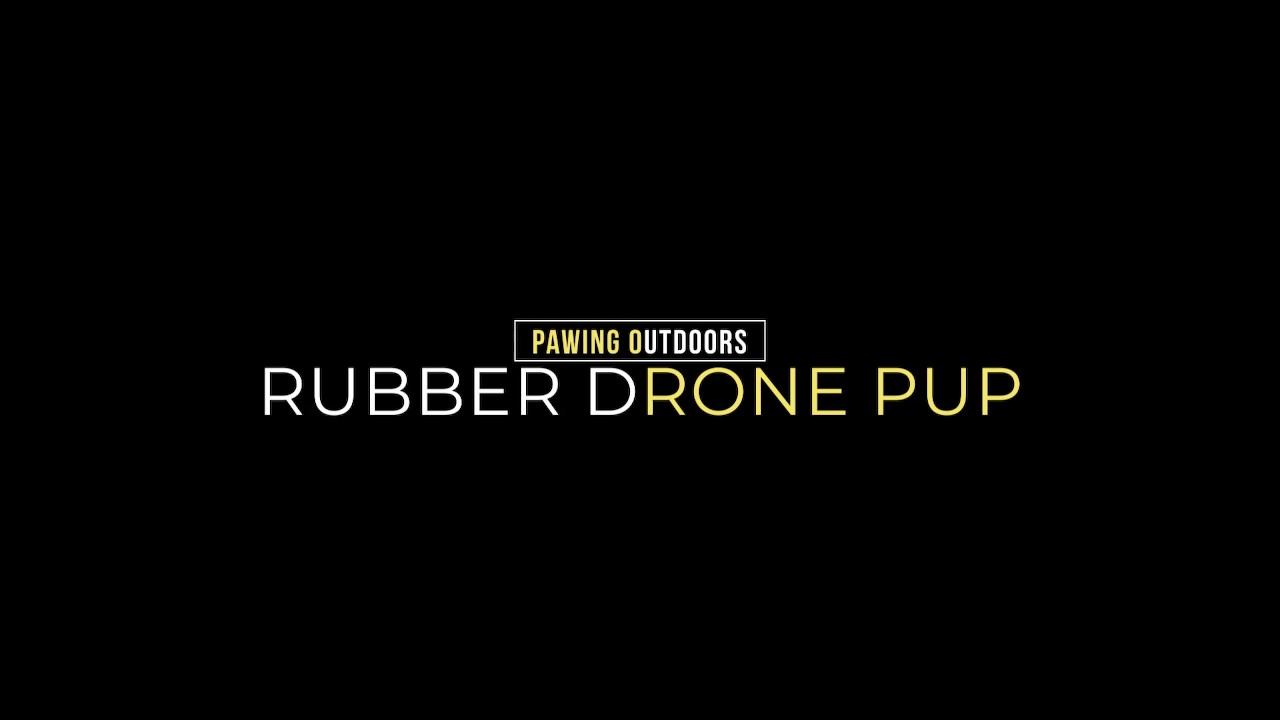 Rubber Pup Drone Gets Outdoor Attention