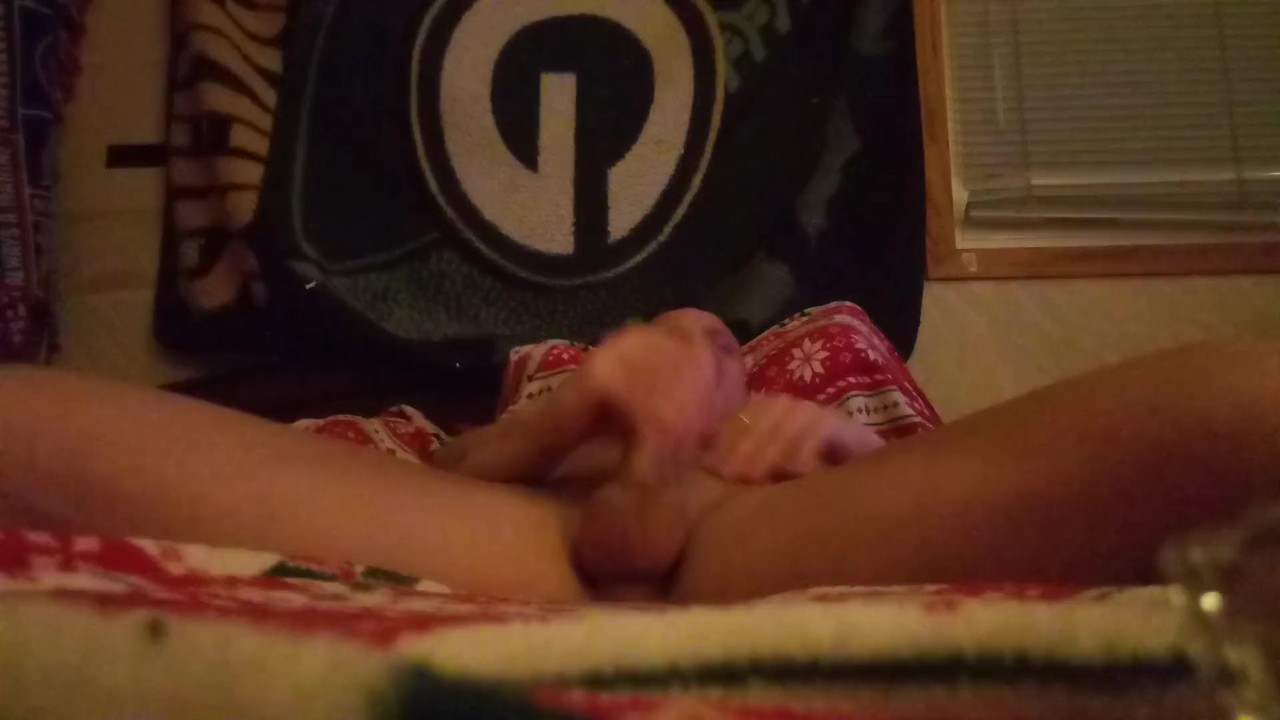 Guy Uses Anal Beads for Solo Jerk Off