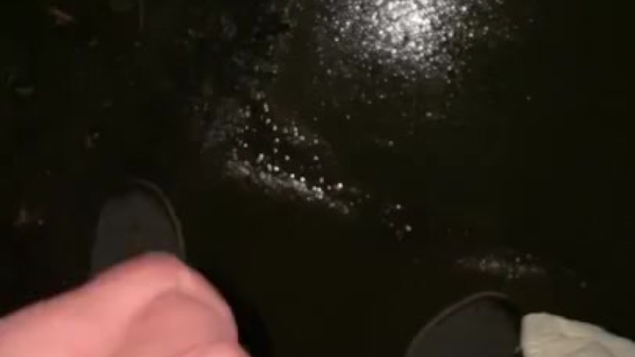 Rainy Street Jerk Off Session