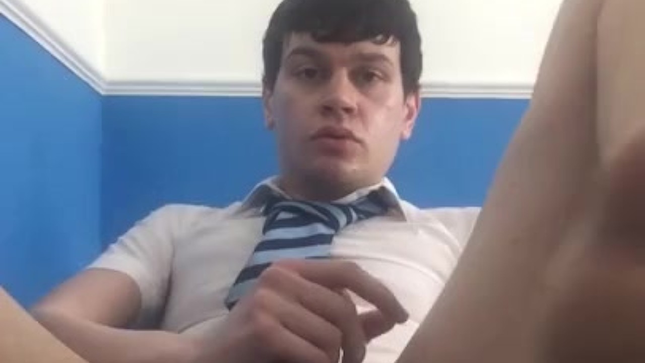 Schoolboy Gets Fucked with Carrot Anal Play