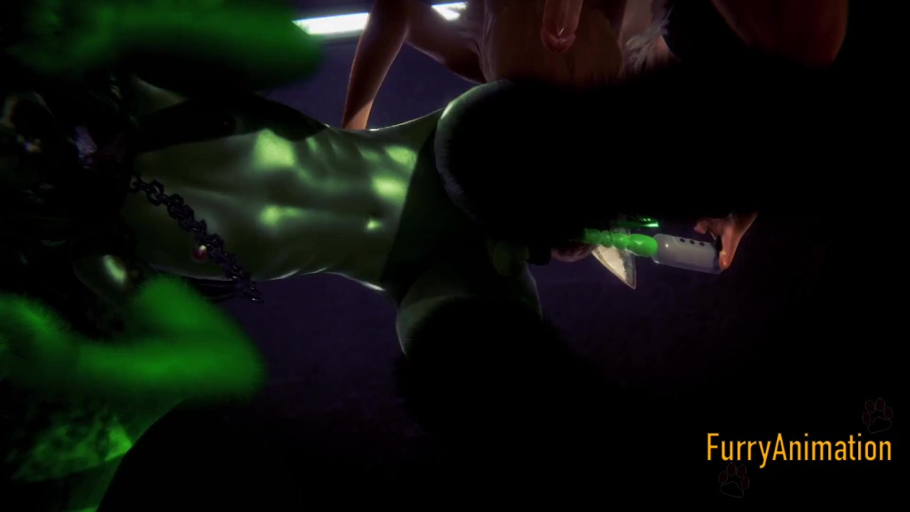 Gay Anime Fox & Dragon in Furry Yiff Action