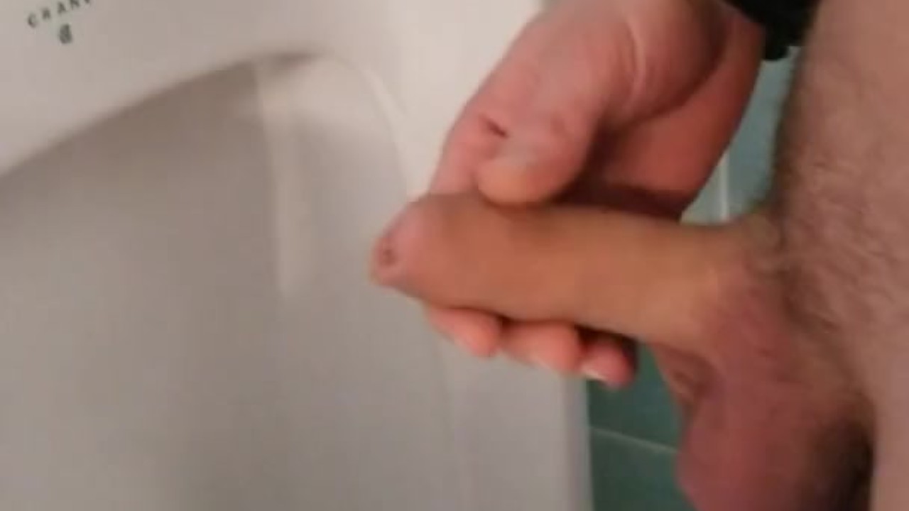 Johnholmesjunior flashing his hard cock in busy public vancouver park bathroom