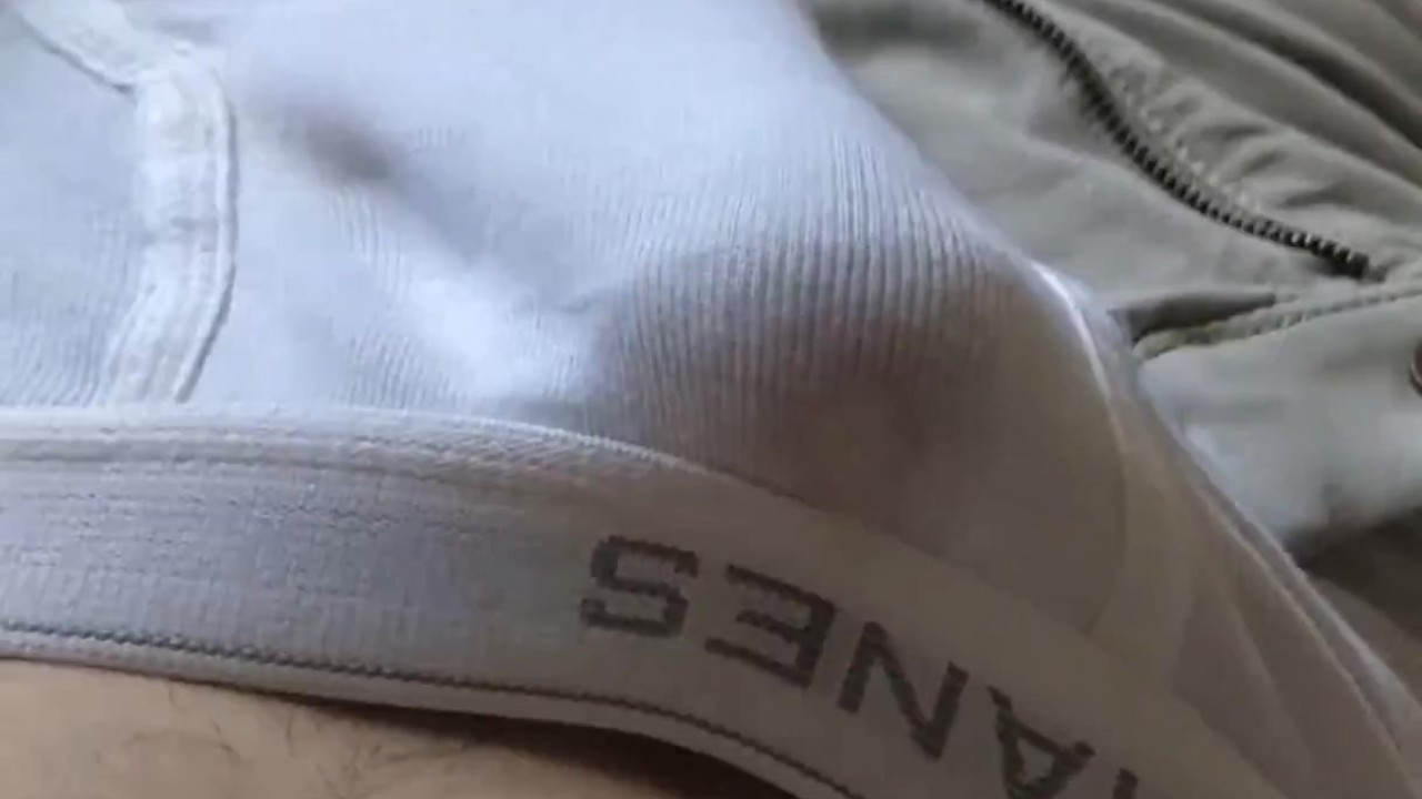 Cumming in Tighty Whities