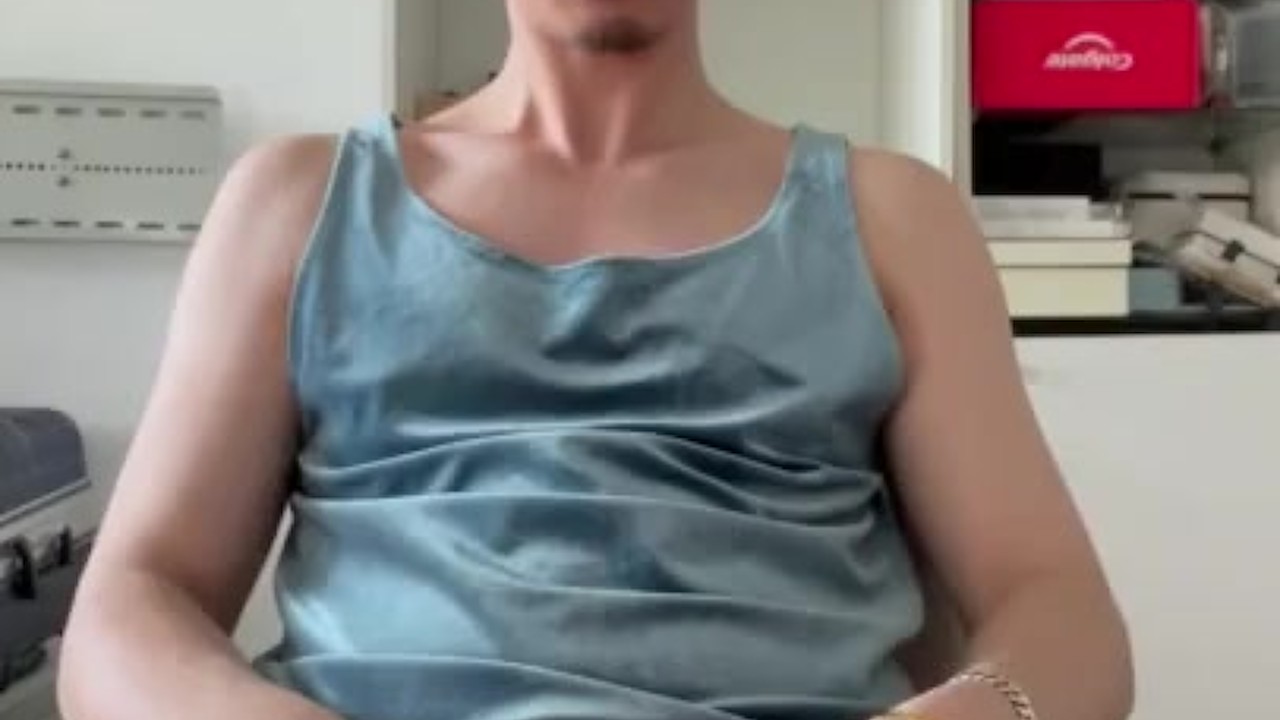 jerking off in my room，cum more time so high～
