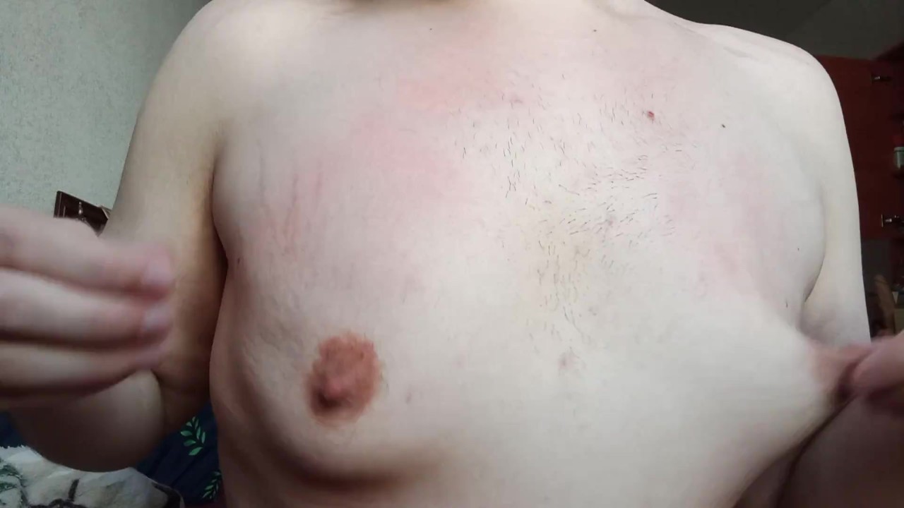 Playing with my boobs